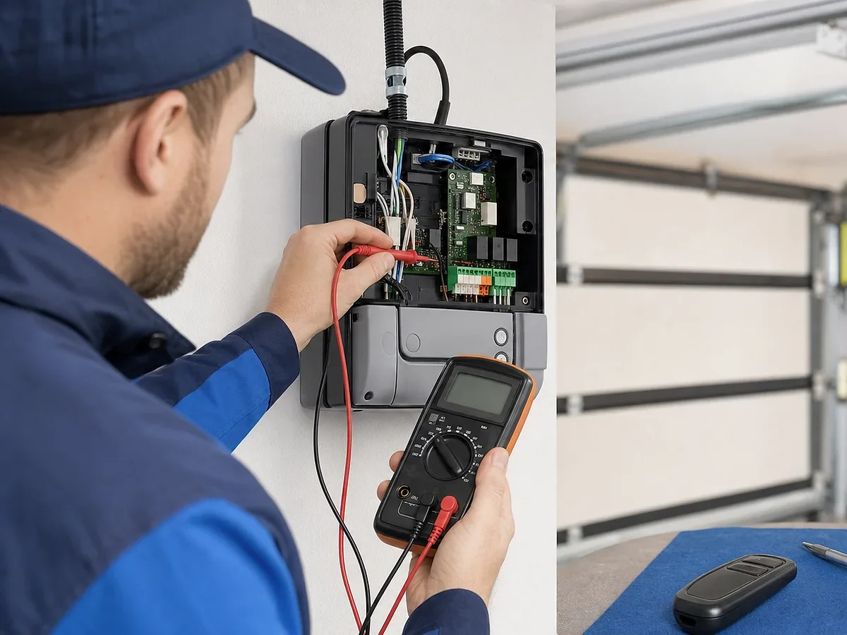 Garagentor Service - Zugang am Objekt